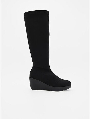 Bota Casual Cuero Purapiel
