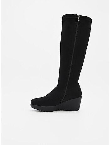 Bota Casual Cuero Purapiel