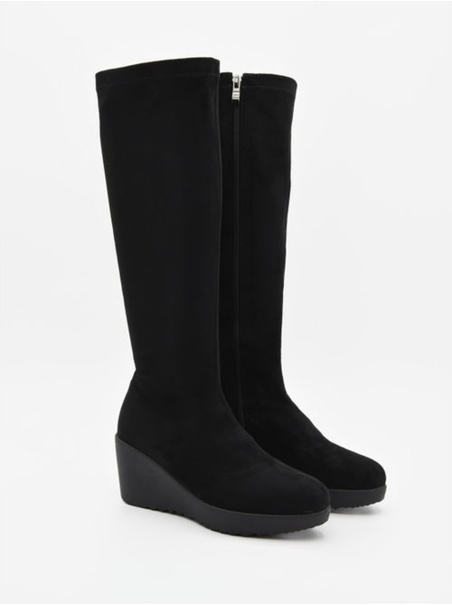 Bota Casual Cuero Purapiel - Kiabi