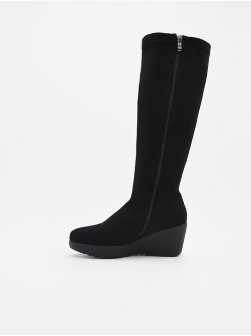 Bota Casual Cuero Purapiel - Kiabi