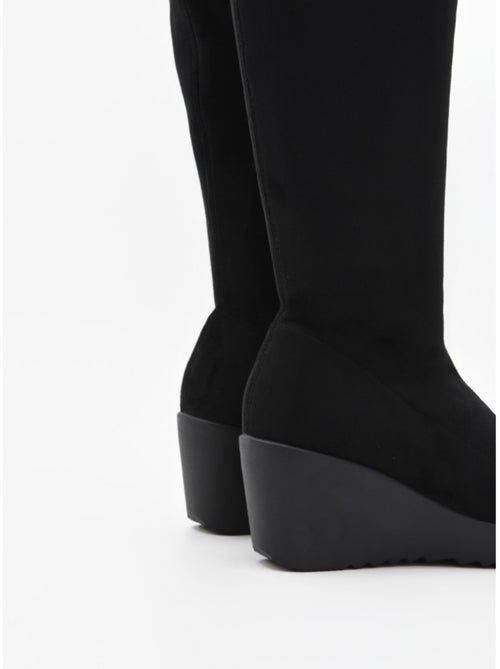 Bota Casual Cuero Purapiel - Kiabi