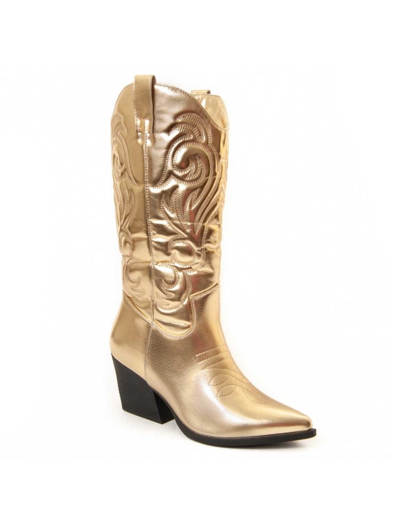 Bota Casual Sintetico Montevita Dorado/Oro - Kiabi