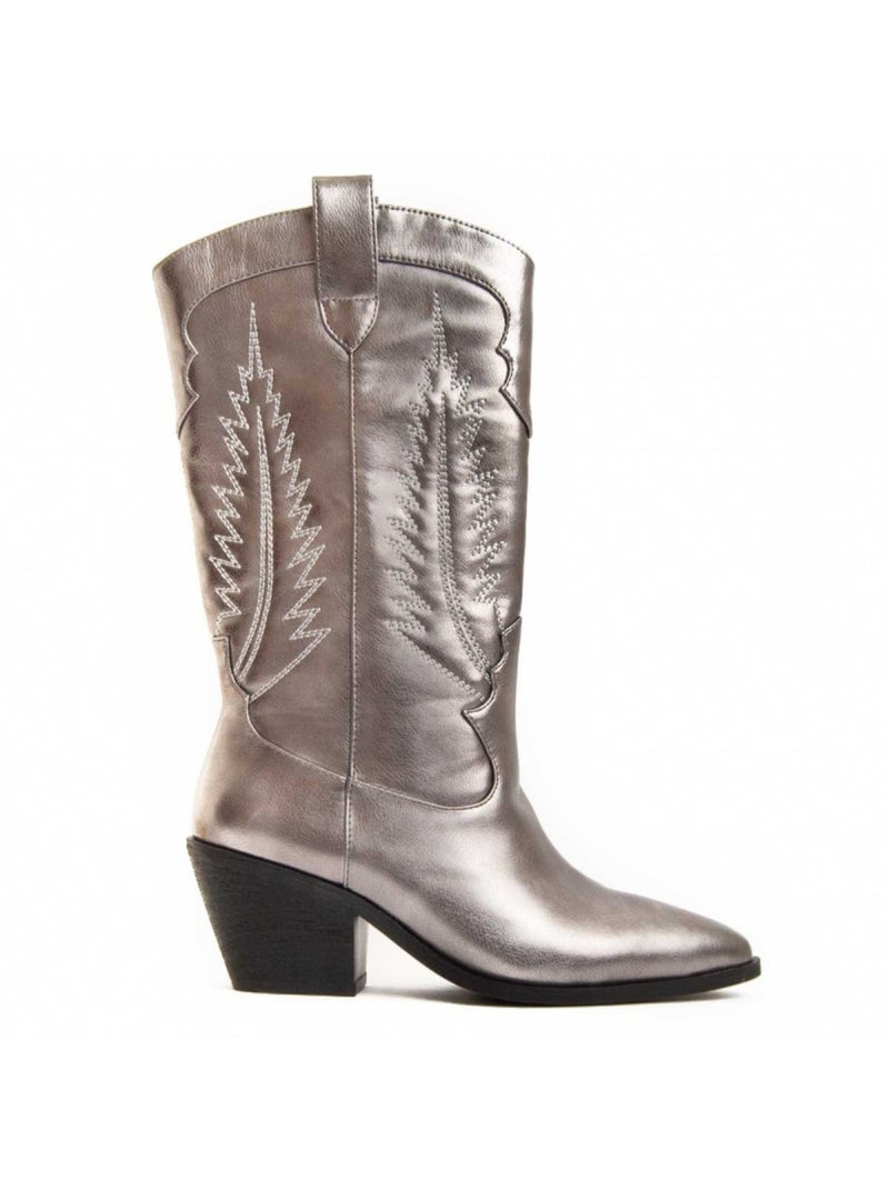 Bota Casual Sintetico Montevita Gris - Kiabi