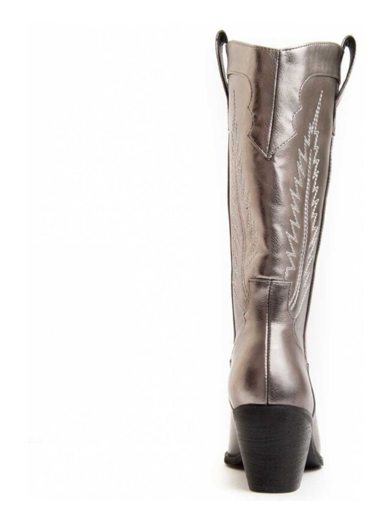 Bota Casual Sintetico Montevita Gris - Kiabi