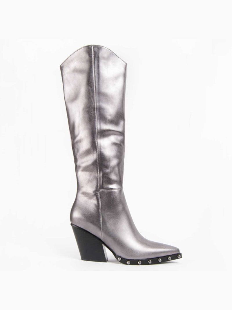 Bota Casual Sintetico Montevita Gris - Kiabi