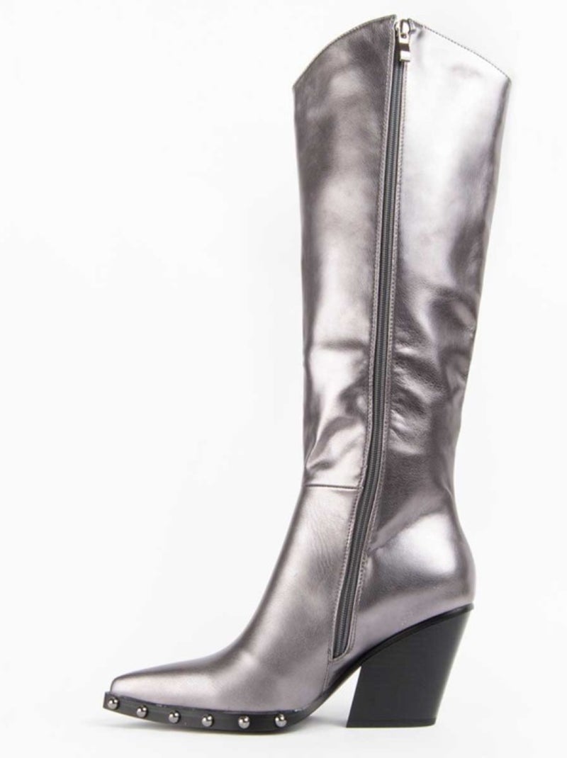 Bota Casual Sintetico Montevita Gris - Kiabi