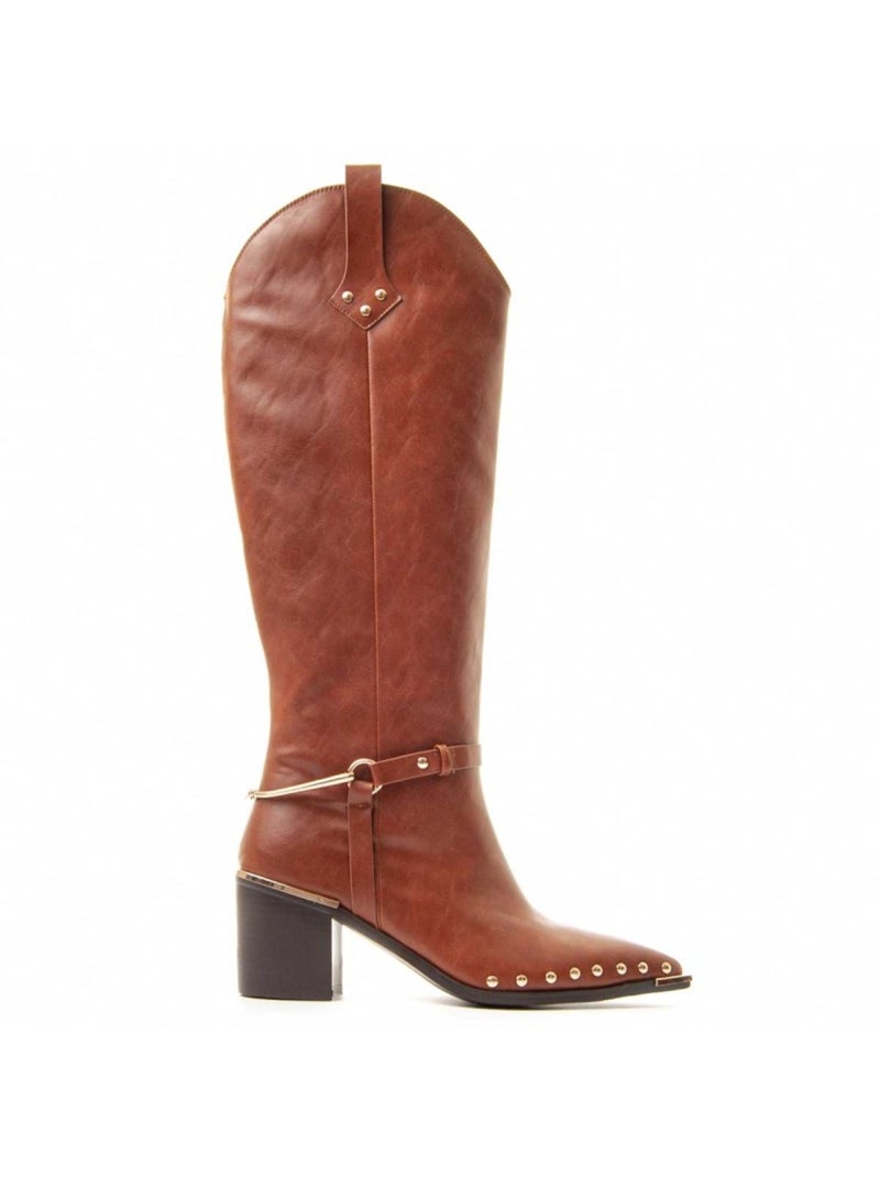 Bota Casual Sintetico Montevita Marrón - Kiabi