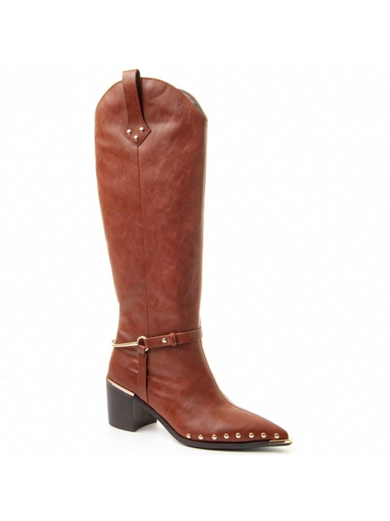 Bota Casual Sintetico Montevita Marrón - Kiabi