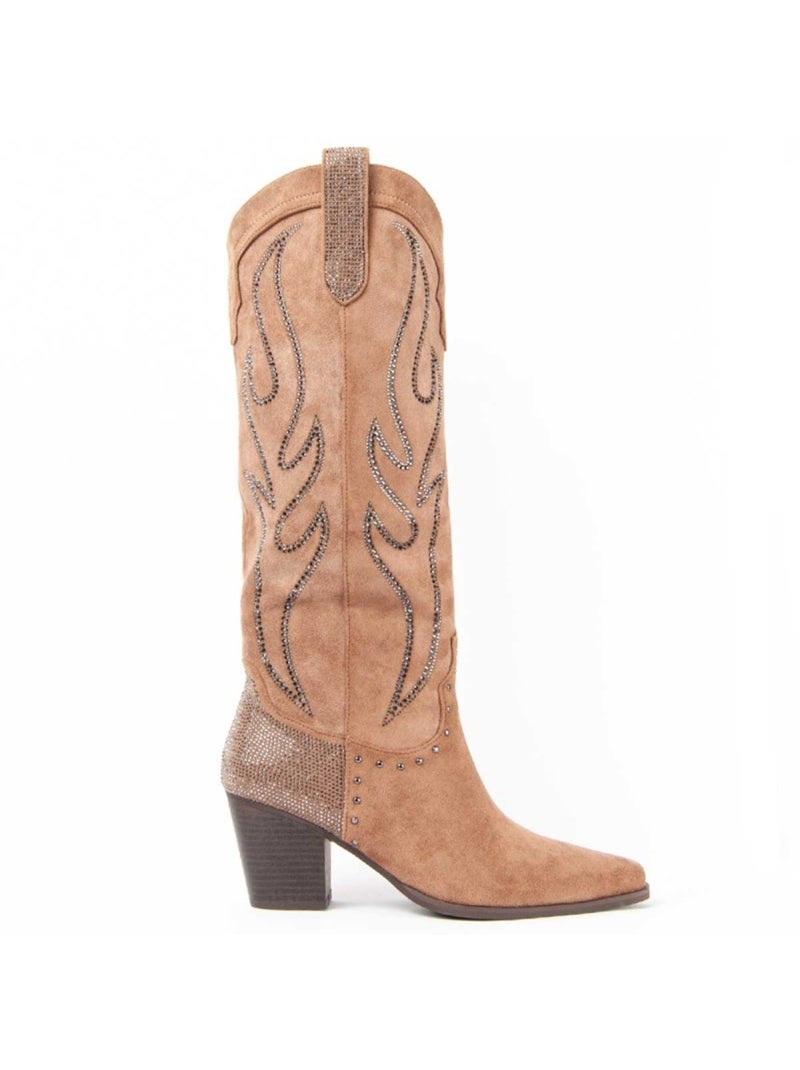Bota Casual Sintetico Montevita Marrón - Kiabi