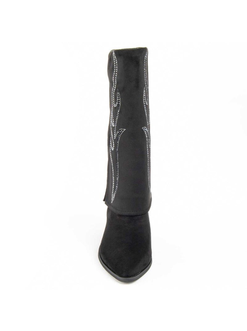Bota Casual Sintetico Montevita Negro - Kiabi