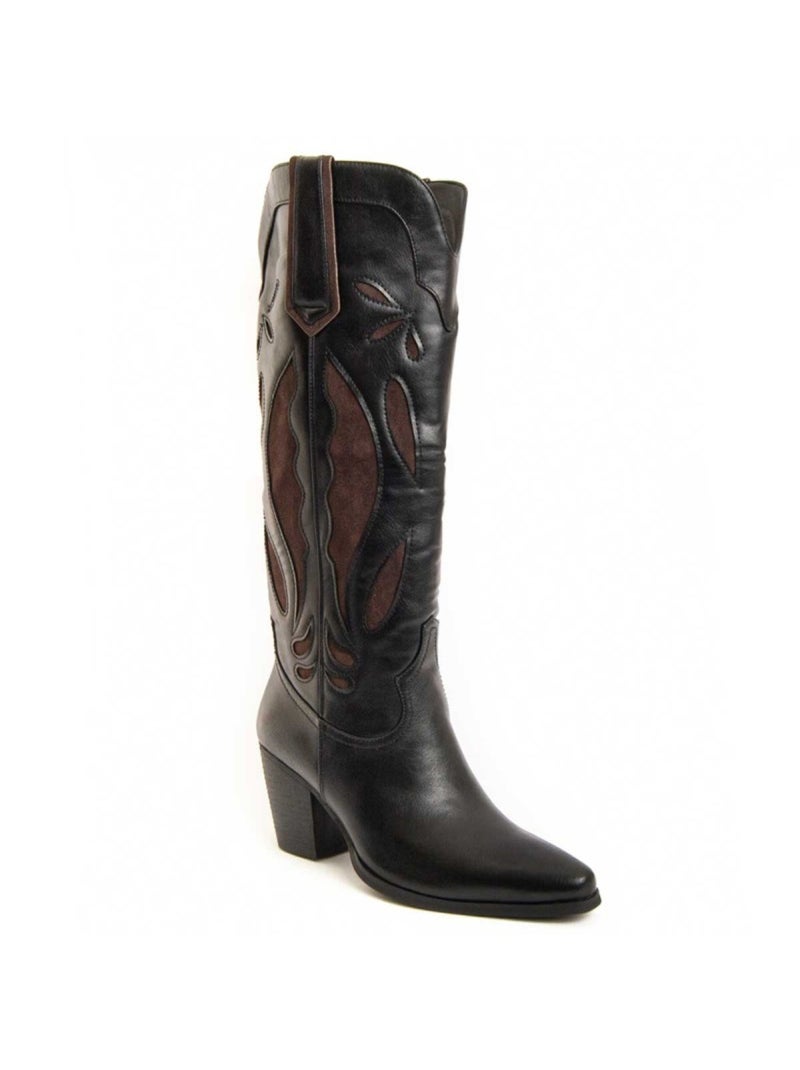 Bota Casual Sintetico Montevita Negro - Kiabi