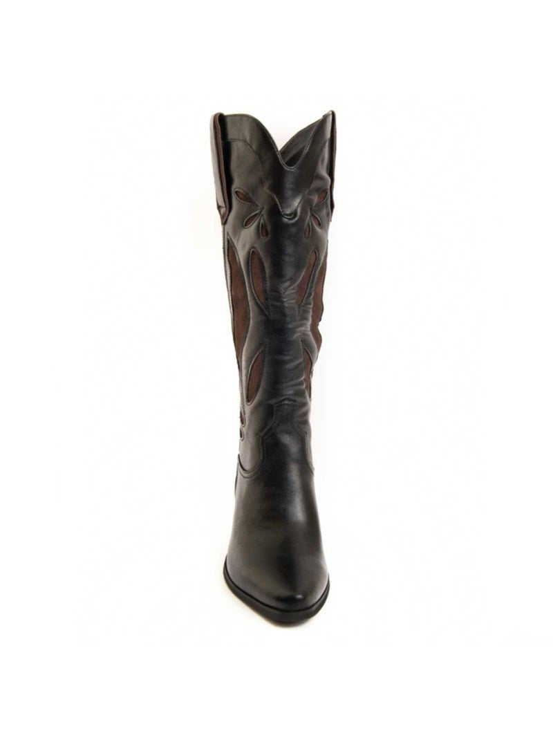 Bota Casual Sintetico Montevita Negro - Kiabi