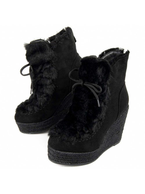 Bota Cuña Sintetico Montevita - Kiabi