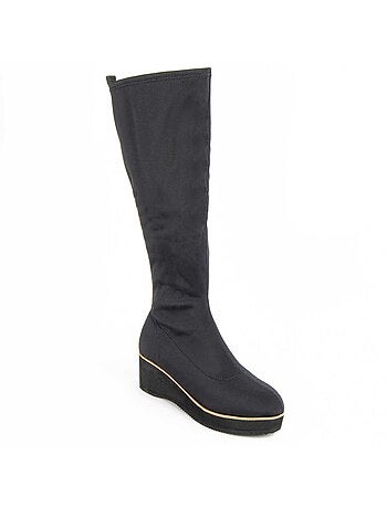 Bota De Cuña Para Mujer. Montevita Zereta