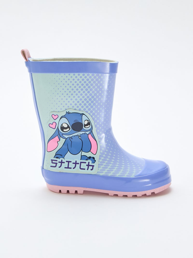 Bota de goma 'Angel' 'Stitch' 'Disney' Azul - Kiabi