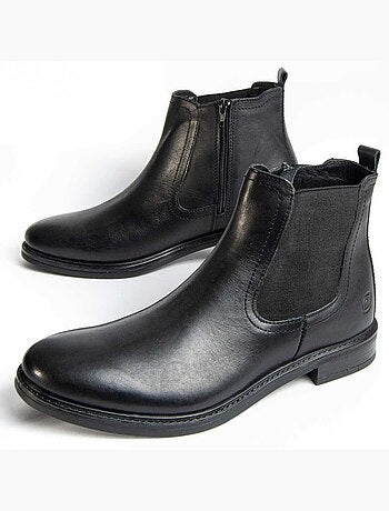 Bota De Piel Para Hombre. Purapiel Botiel