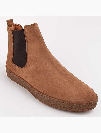 Bota De Piel Para Hombre. Purapiel Botspring