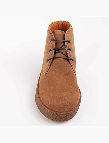 Bota De Piel Para Hombre. Purapiel Botspring