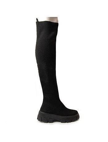 Bota De Plataforma Para Mujer. Montevita Botalan