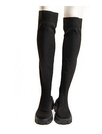 Bota De Plataforma Para Mujer. Montevita Botalan