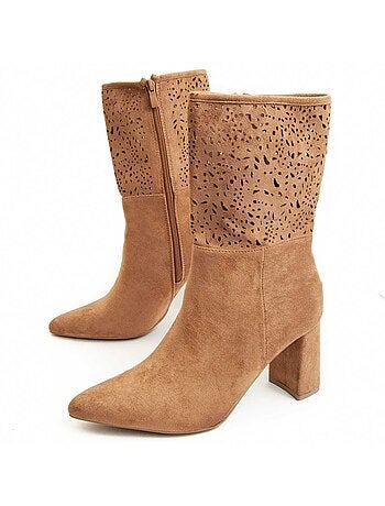 Bota De Tacón Casual Para Mujer. Montevita Bereta