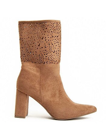 Bota De Tacón Casual Para Mujer. Montevita Bereta