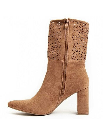 Bota De Tacón Casual Para Mujer. Montevita Bereta