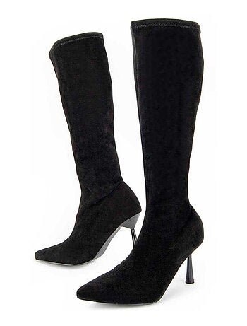 Bota De Tacón Para Mujer. Montevita Botarey