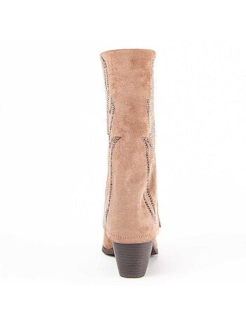 Bota De Tacón Para Mujer. Montevita Faldde