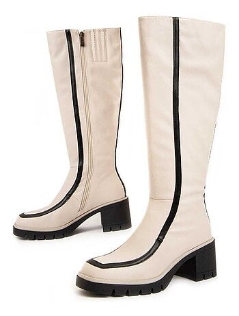 Bota De Tacón Para Mujer. Montevita Linne