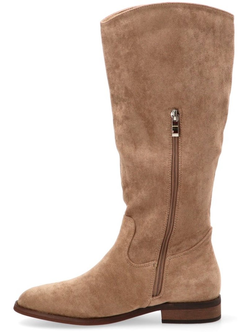 Bota Diario Mujer Suela Plana - Buonarotti Beige - Kiabi