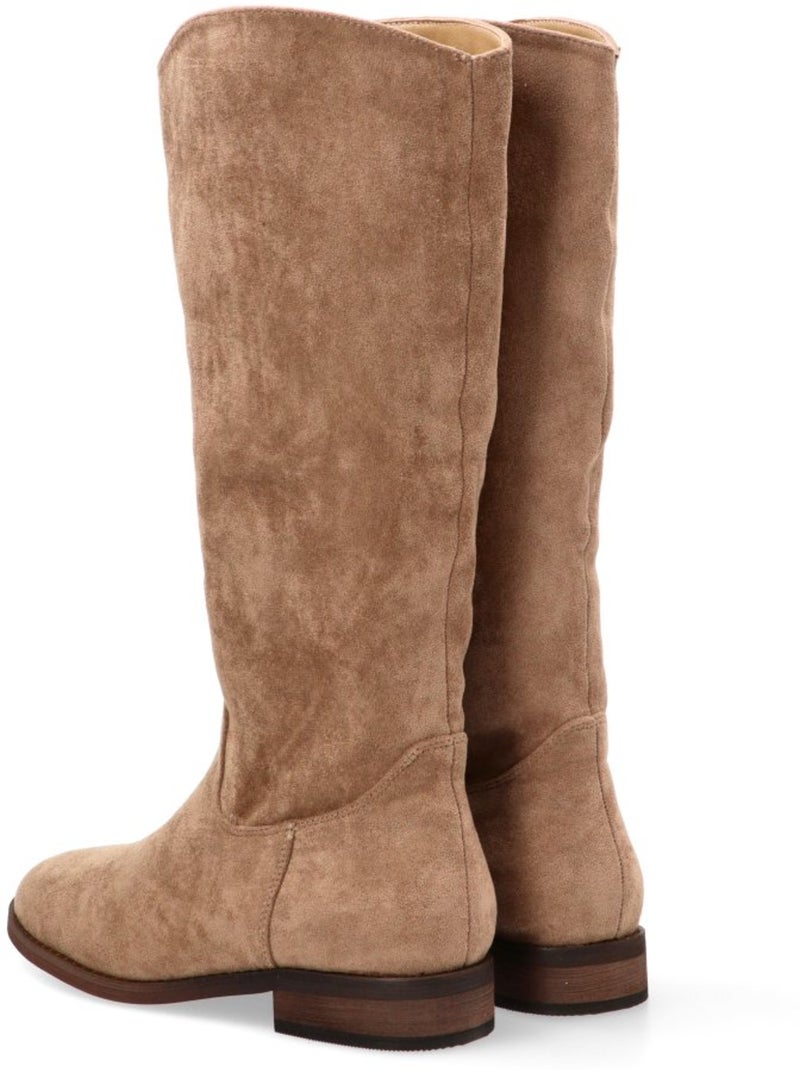 Bota Diario Mujer Suela Plana - Buonarotti Beige - Kiabi