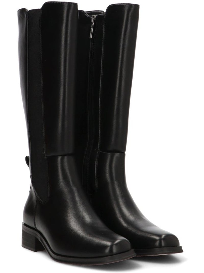 Bota Diario Mujer Suela Plana - Etika Negro - Kiabi