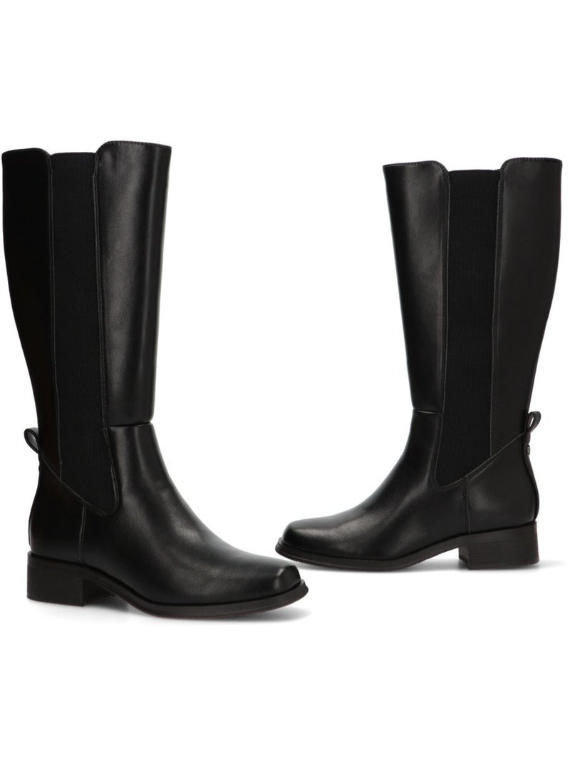Bota Diario Mujer Suela Plana - Etika Negro - Kiabi
