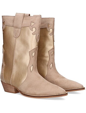 Bota Diario Mujer Suela Plana - Luna Trend