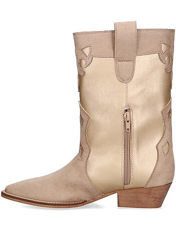Bota Diario Mujer Suela Plana - Luna Trend