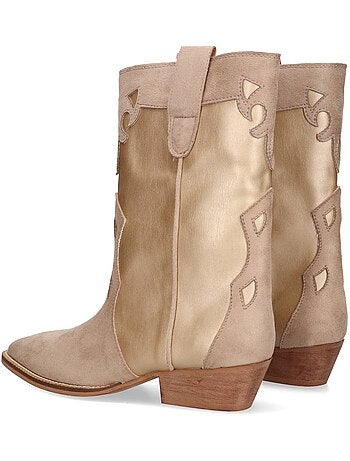 Bota Diario Mujer Suela Plana - Luna Trend