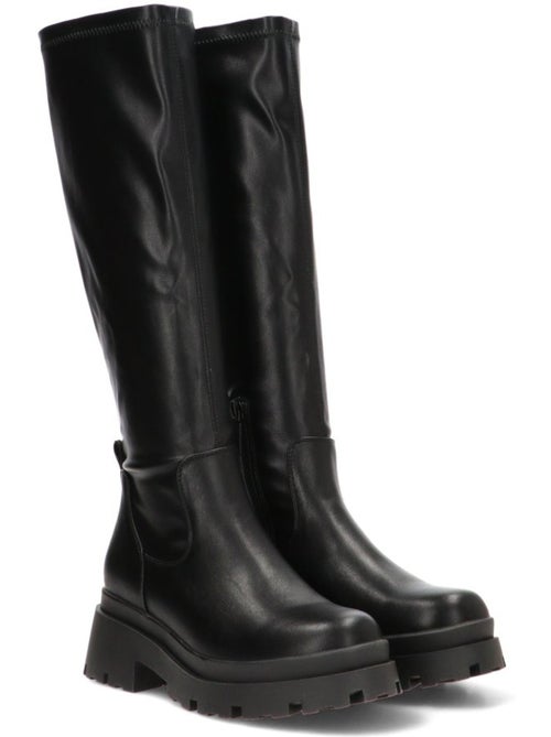 Bota diario mujer suela plana - mustang - Kiabi Bota diario mujer suela plana - mustang - Kiabi