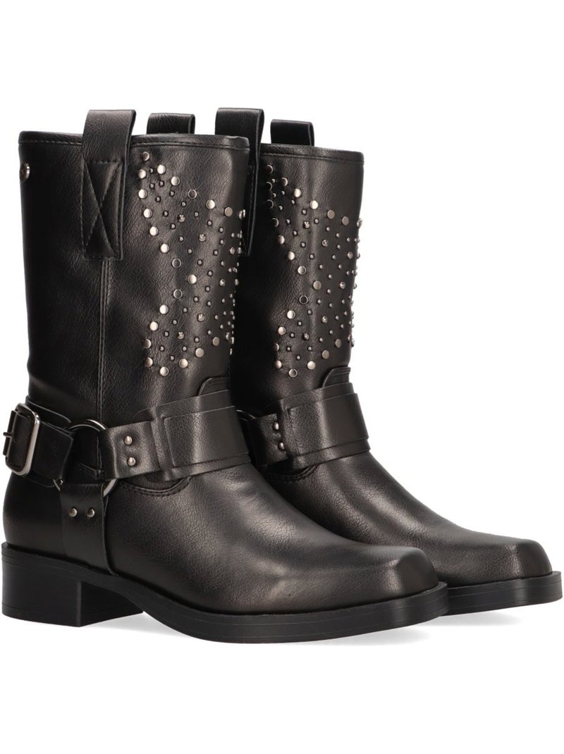 Bota diario mujer suela plana - xti Negro - Kiabi