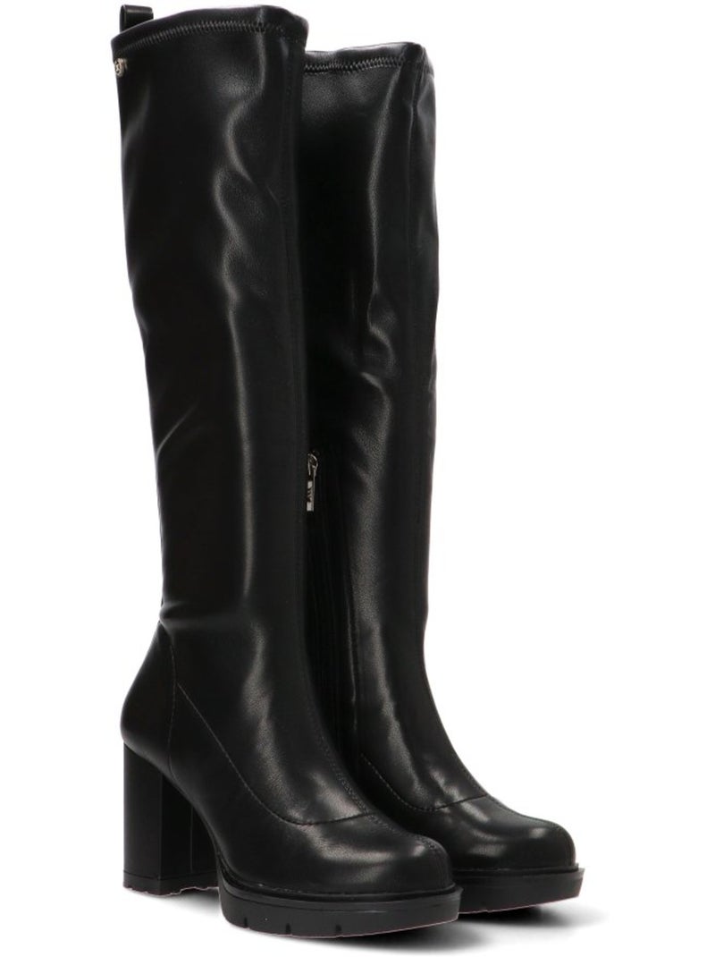 Bota Diario Mujer Tacón Alto - Xti Negro - Kiabi