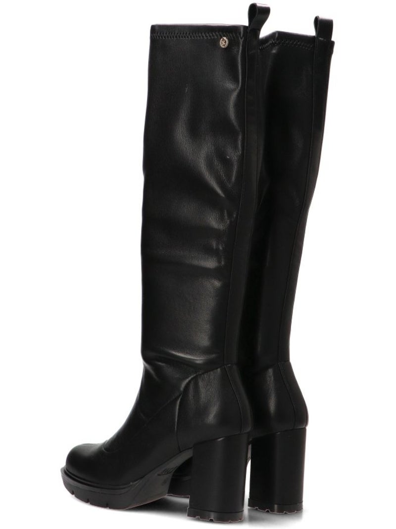 Bota Diario Mujer Tacón Alto - Xti Negro - Kiabi