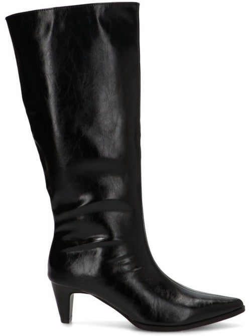 Bota diario mujer tacón medio - ideal shoes - Kiabi Bota diario mujer tacón medio - ideal shoes - Kiabi