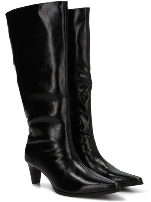 Bota diario mujer tacón medio - ideal shoes - Kiabi Bota diario mujer tacón medio - ideal shoes - Kiabi