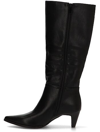 Bota Diario Mujer Tacón Medio - Ideal Shoes