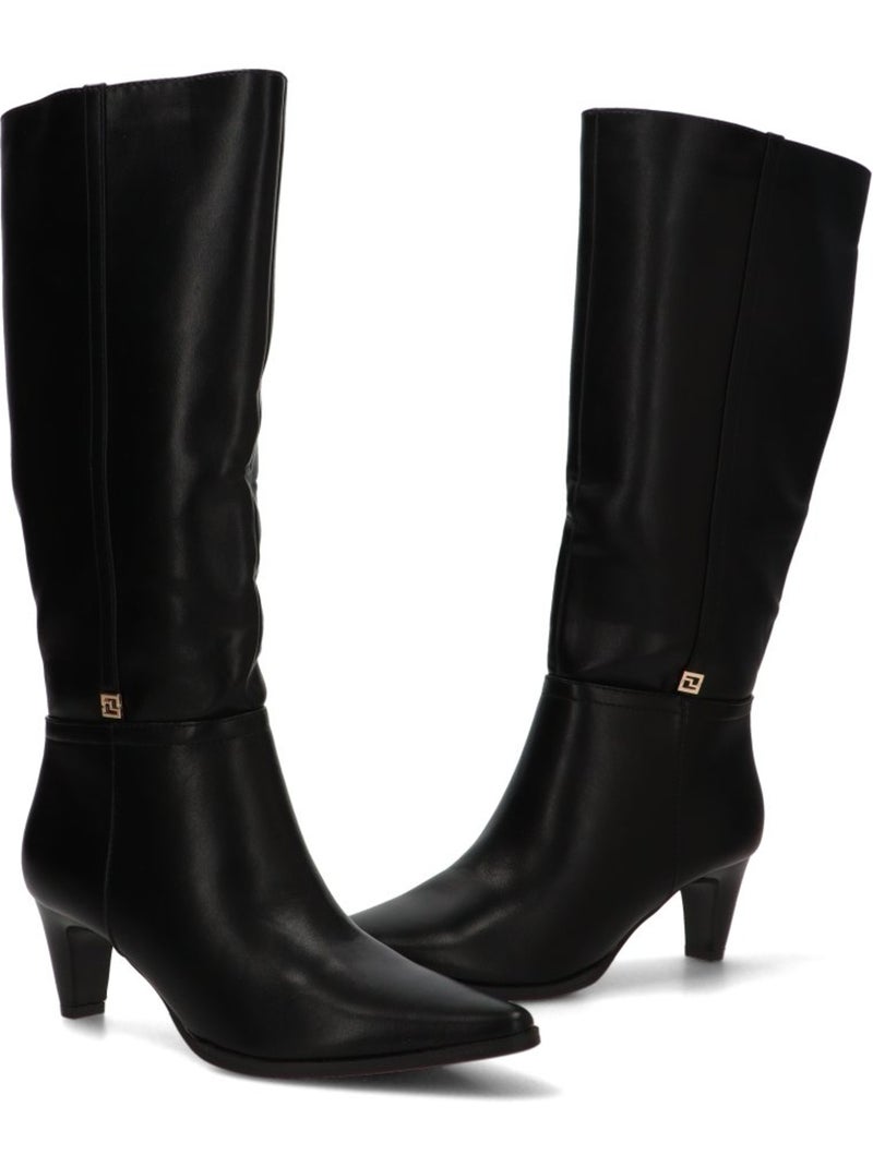 Bota Diario Mujer Tacón Medio - Ideal Shoes Negro - Kiabi