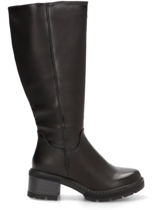 Bota Diario Mujer Tacón Medio - Stay - Kiabi Bota Diario Mujer Tacón Medio - Stay - Kiabi