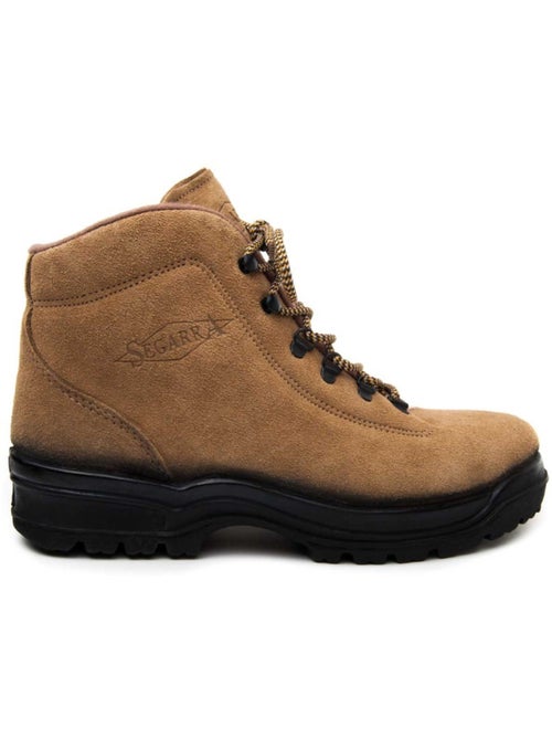 Bota Montaña Cuero Purapiel - Kiabi