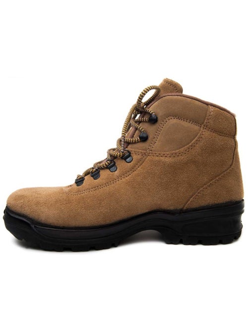 Bota Montaña Cuero Purapiel - Kiabi