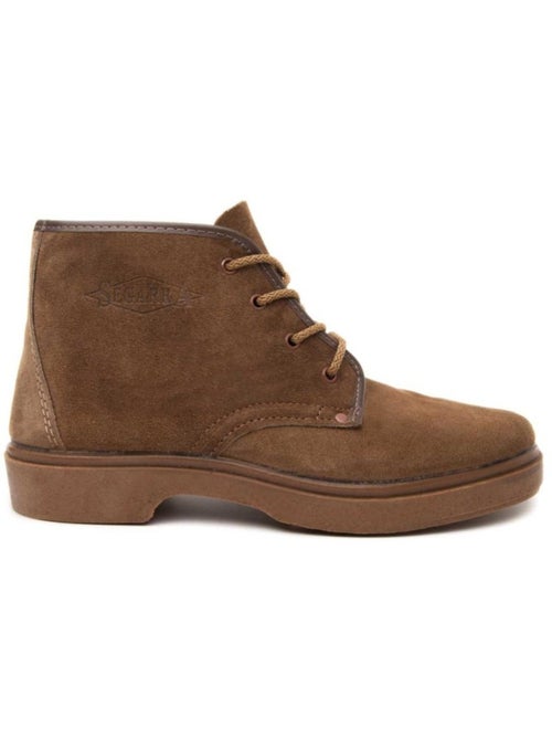 Bota Montaña Cuero Purapiel - Kiabi
