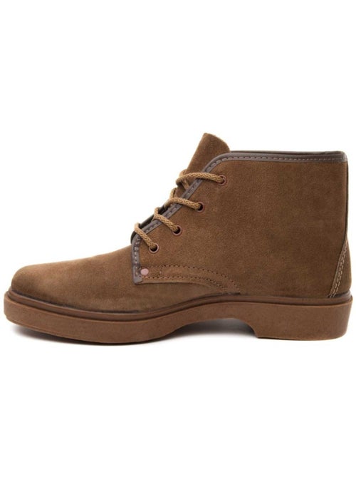 Bota Montaña Cuero Purapiel - Kiabi